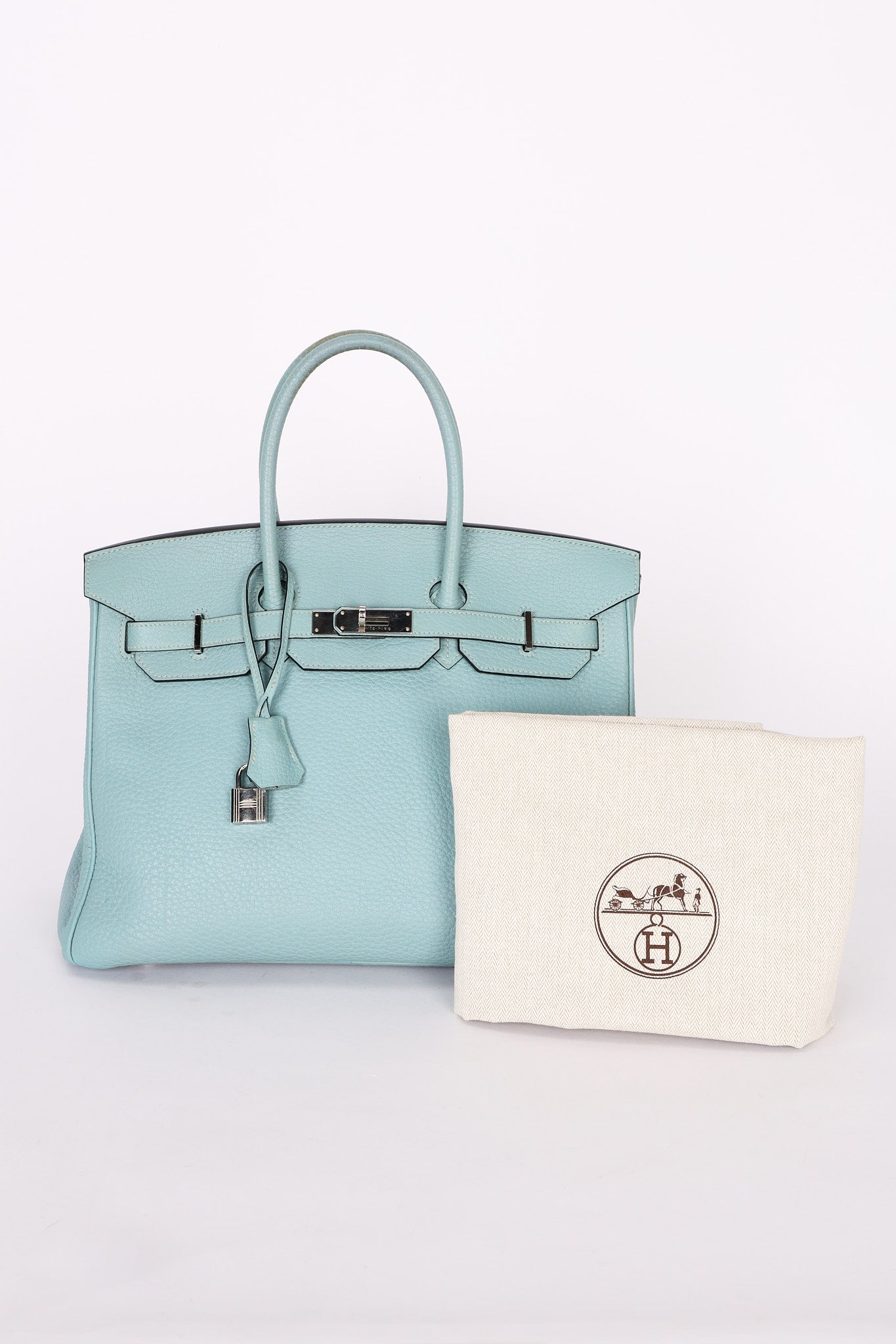 Hermès Birkin 35 (color + leather) PHW