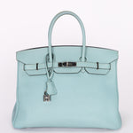 Hermès Birkin 35 (color + leather) PHW