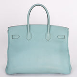 Hermès Birkin 35 (color + leather) PHW