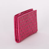 Bottega Veneta Intrecciato Python Long Wallet