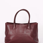 Chanel Medium Cerf Executive Tote Bordeaux Caviar SHW