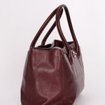 Chanel Medium Cerf Executive Tote Bordeaux Caviar SHW