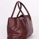 Chanel Medium Cerf Executive Tote Bordeaux Caviar SHW