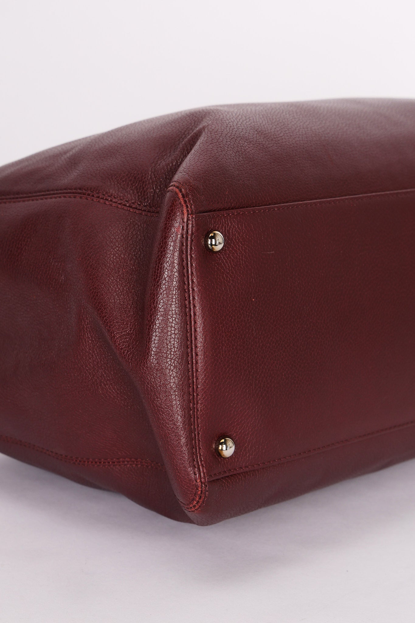 Chanel Medium Cerf Executive Tote Bordeaux Caviar SHW