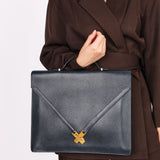 Hermès Kelly Cross Briefcase (color + leather) GHW
