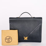 Hermès Kelly Cross Briefcase (color + leather) GHW