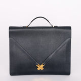 Hermès Kelly Cross Briefcase (color + leather) GHW