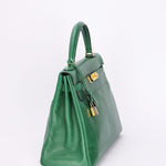 Hermès Kelly 32 (color + leather) GHW