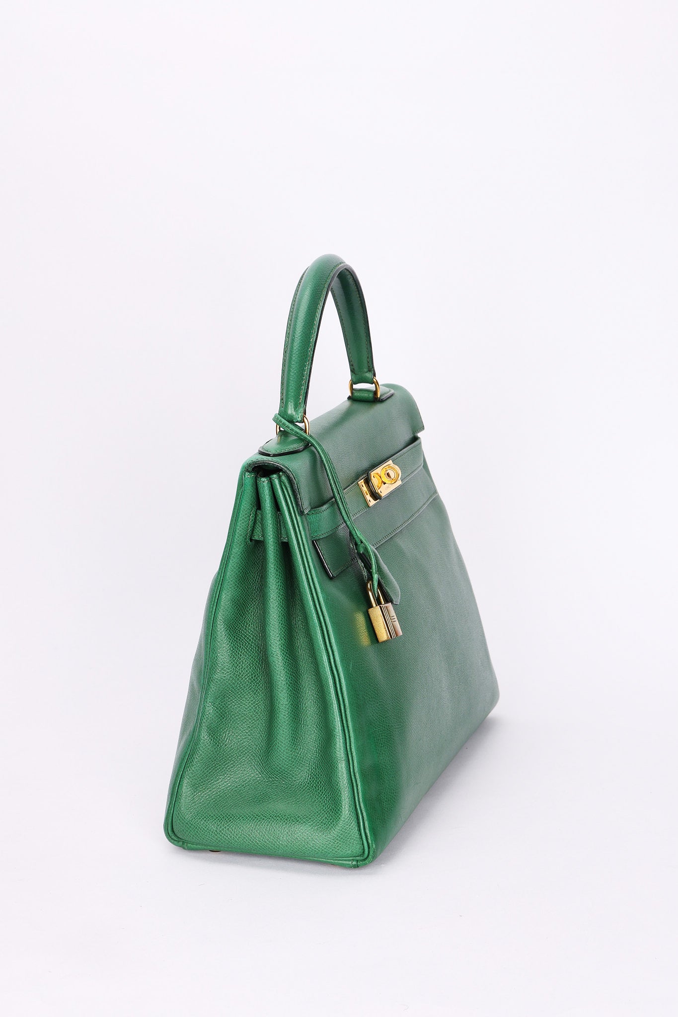 Hermès Kelly 32 (color + leather) GHW