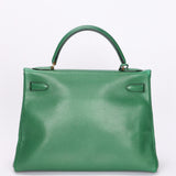 Hermès Kelly 32 (color + leather) GHW