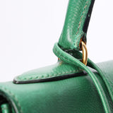 Hermès Kelly 32 (color + leather) GHW