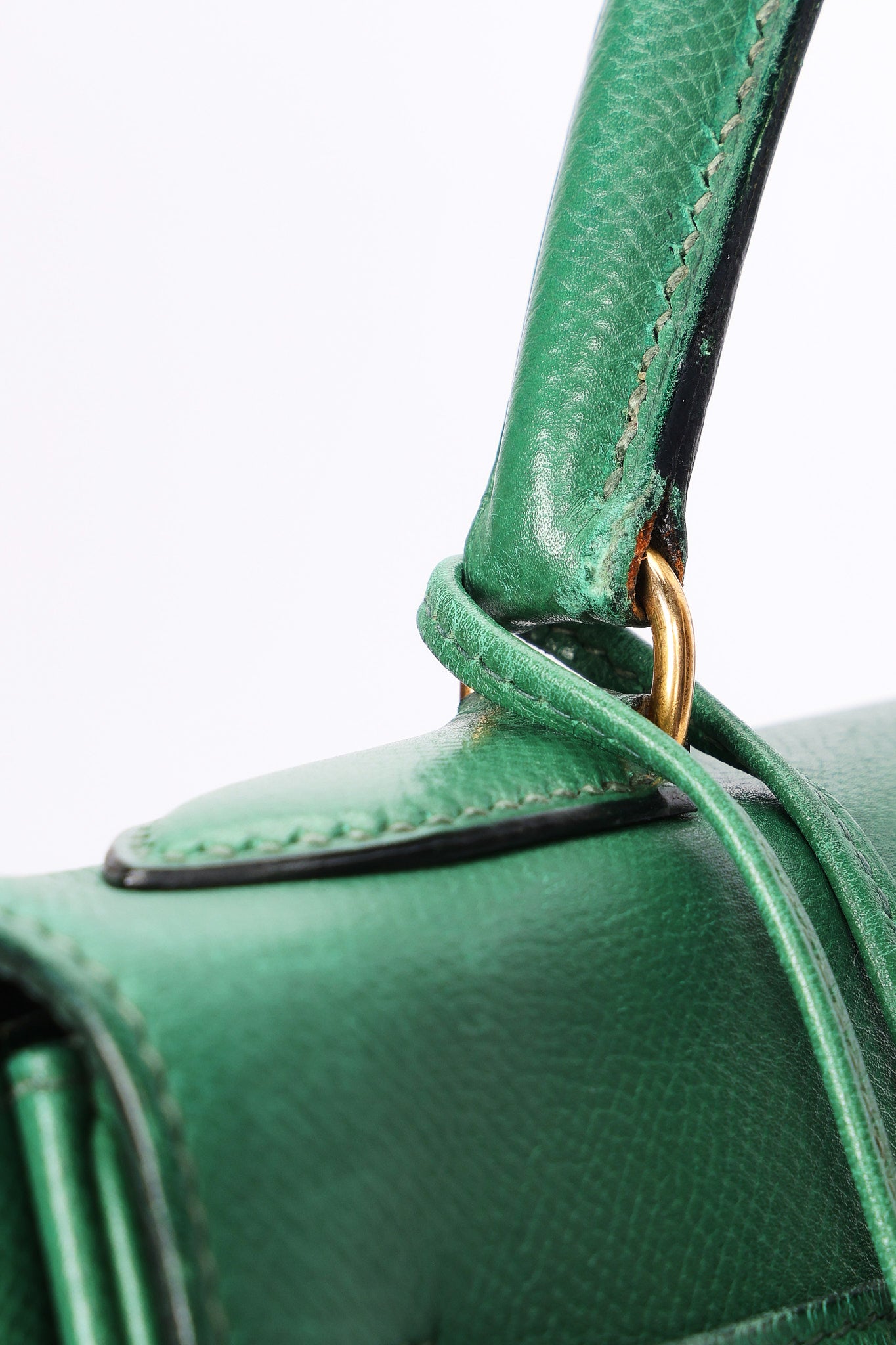 Hermès Kelly 32 (color + leather) GHW