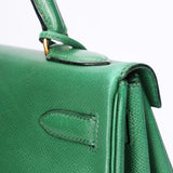 Hermès Kelly 32 (color + leather) GHW