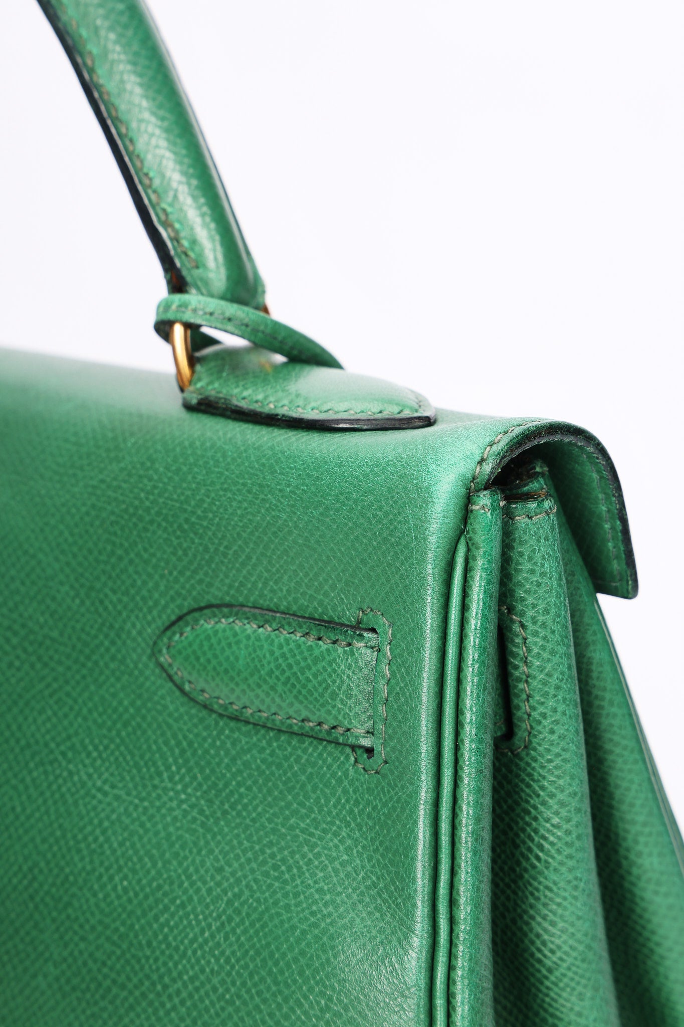 Hermès Kelly 32 (color + leather) GHW