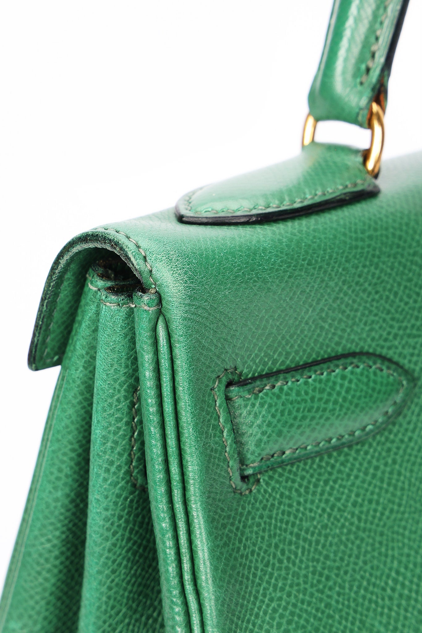 Hermès Kelly 32 (color + leather) GHW