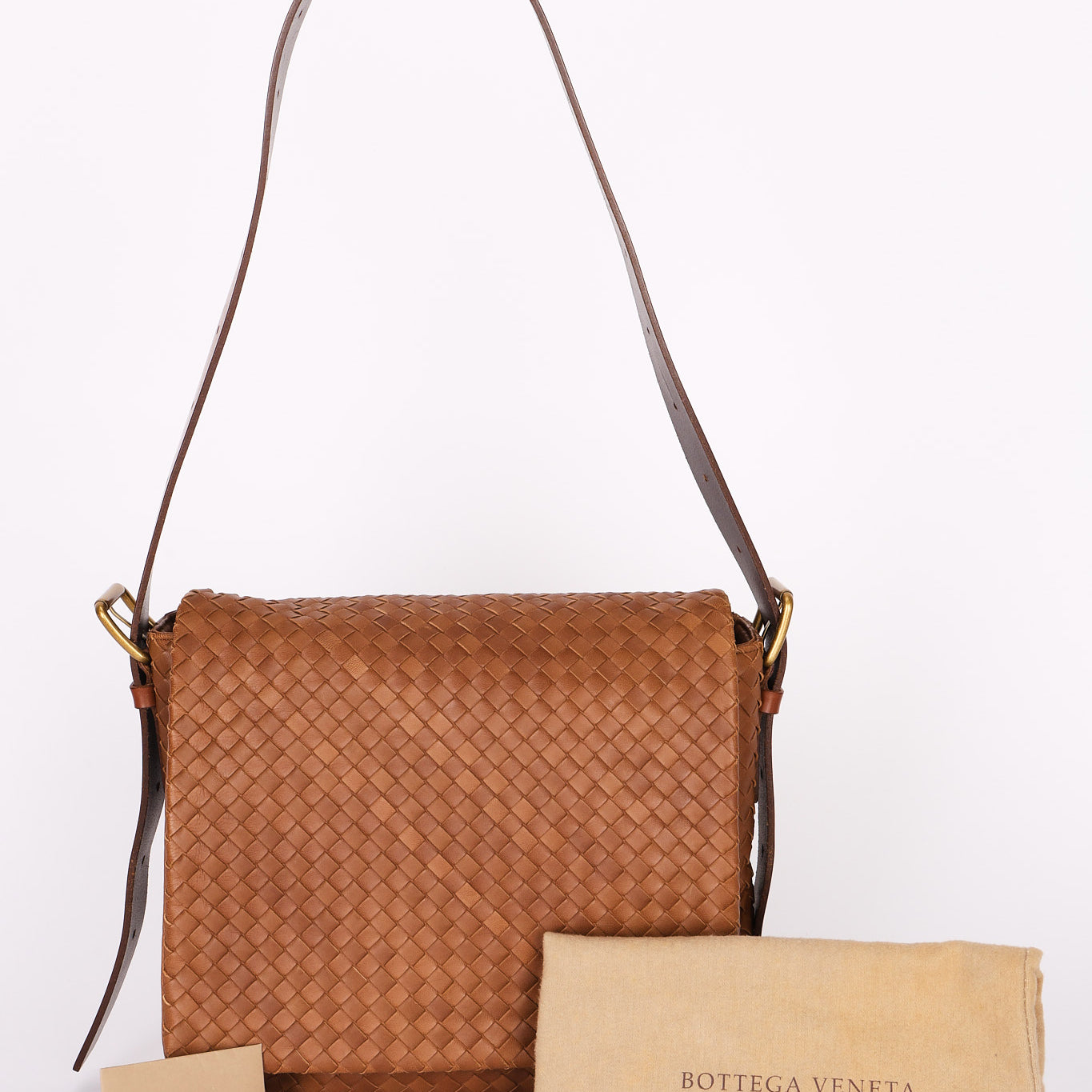 Bottega Veneta Intrecciato Messenger Bag