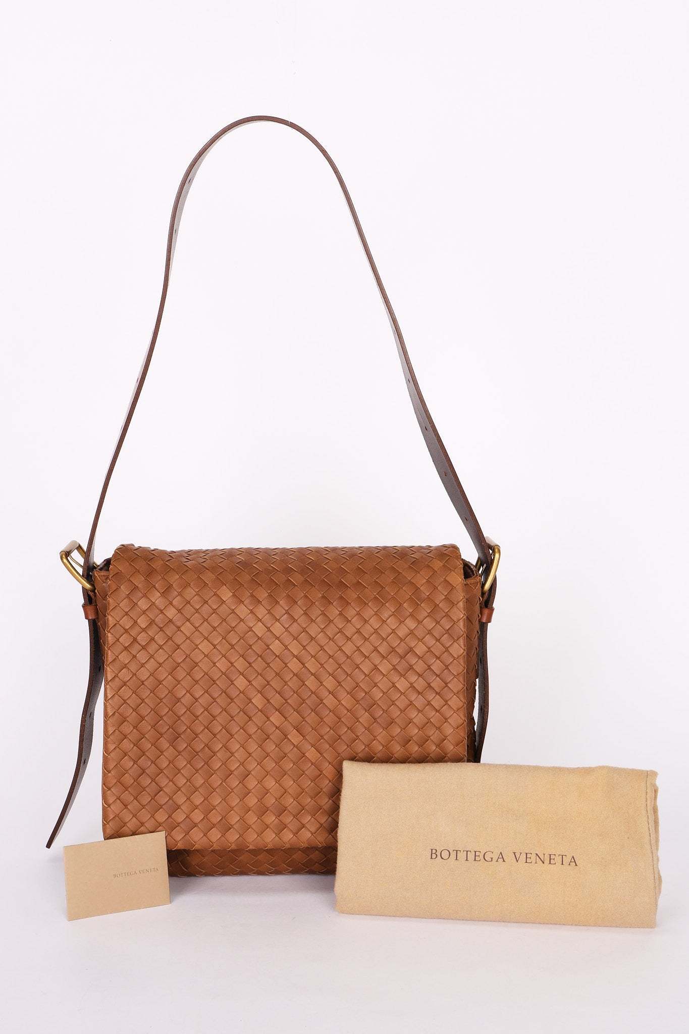 Bottega Veneta Intrecciato Messenger Bag