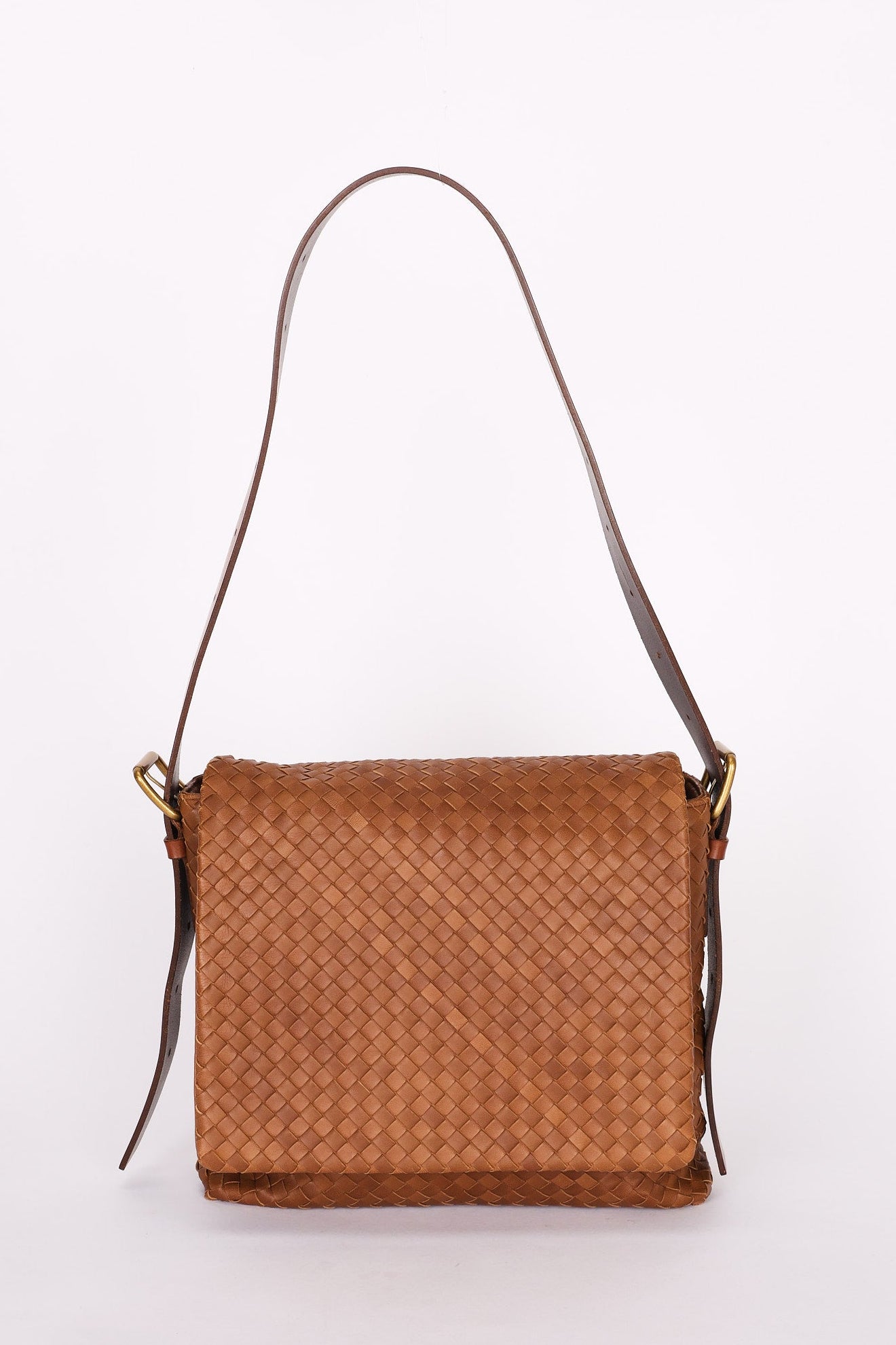 Bottega Veneta Intrecciato Messenger Bag