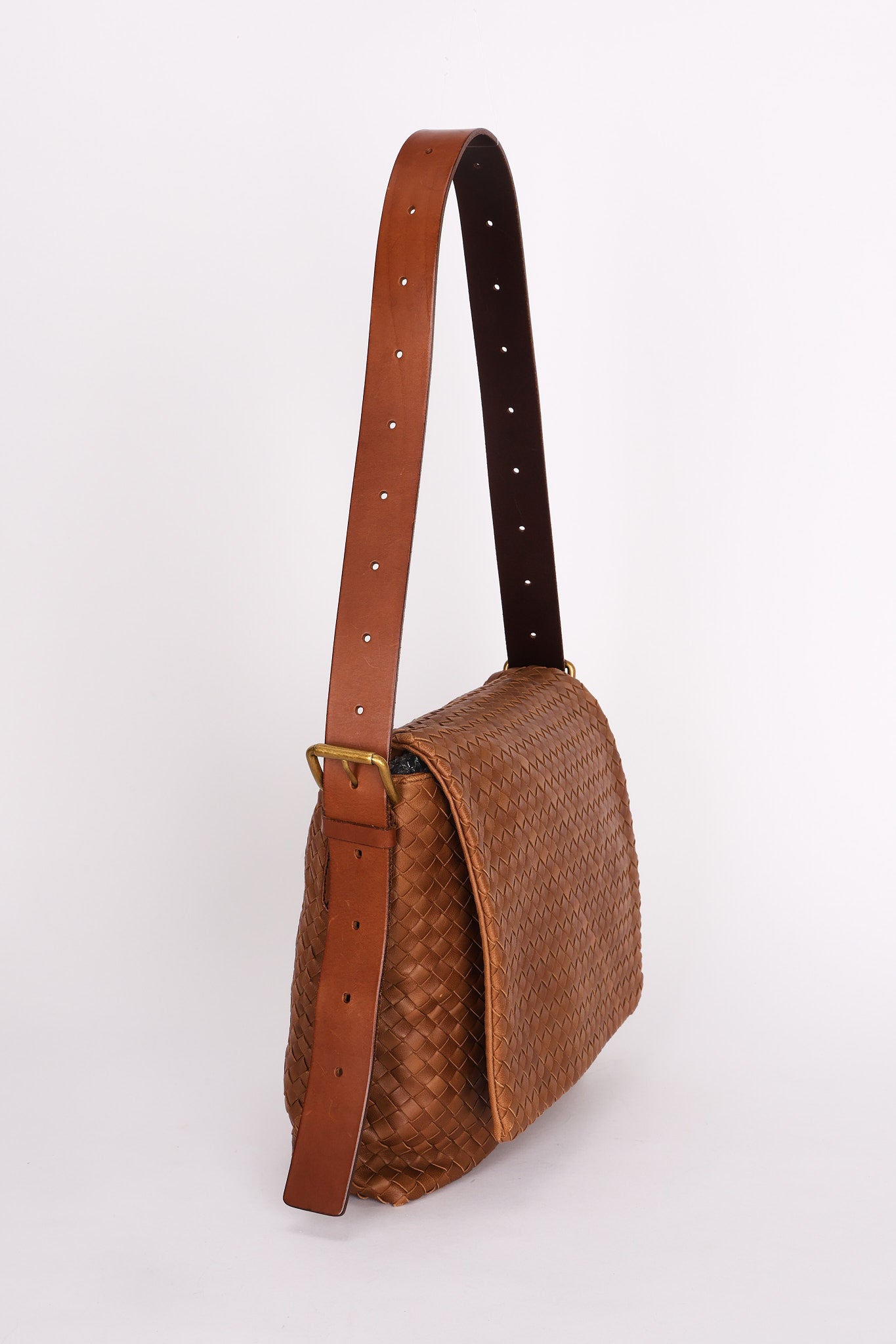 Bottega Veneta Intrecciato Messenger Bag