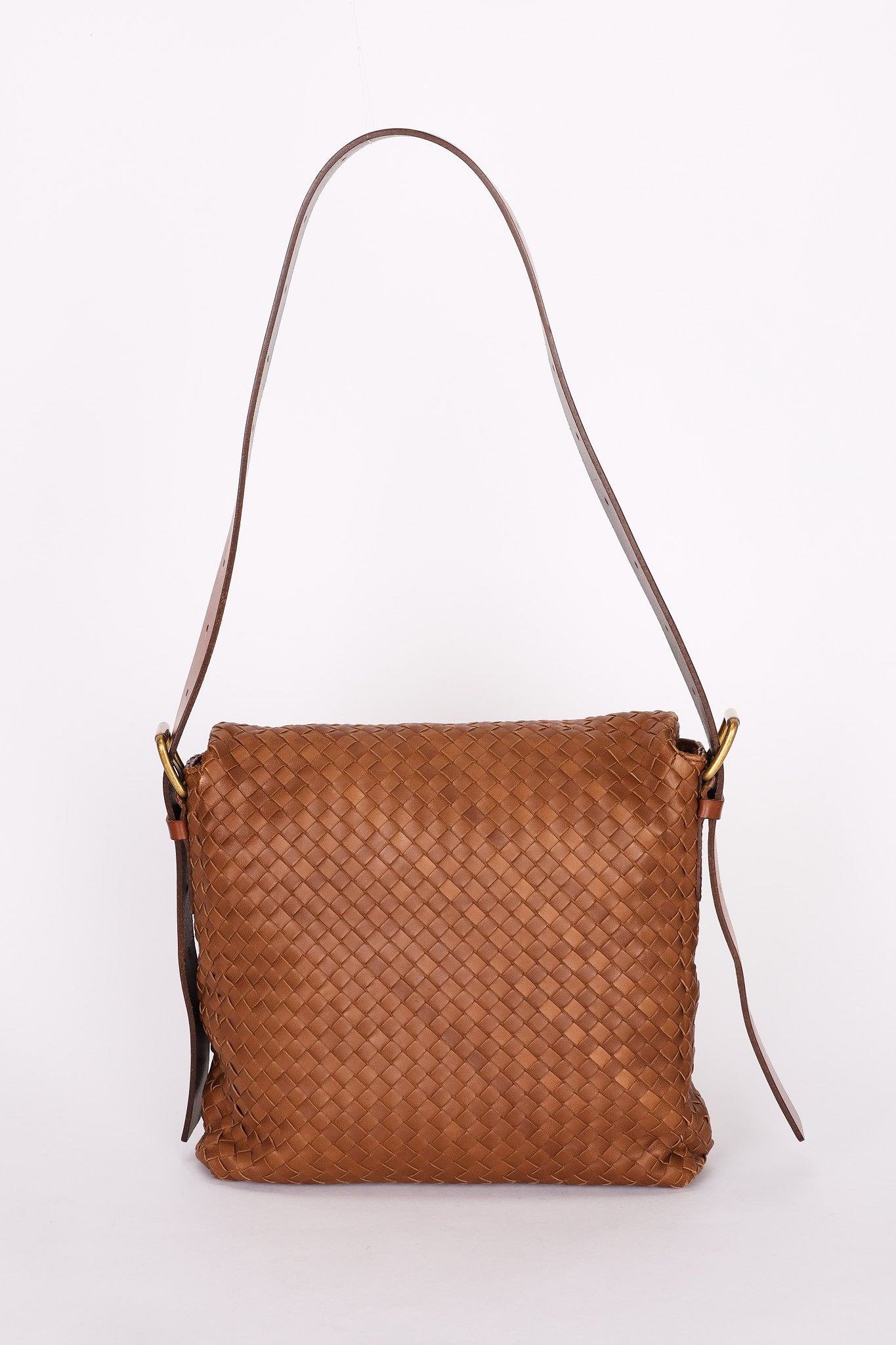 Bottega Veneta Intrecciato Messenger Bag