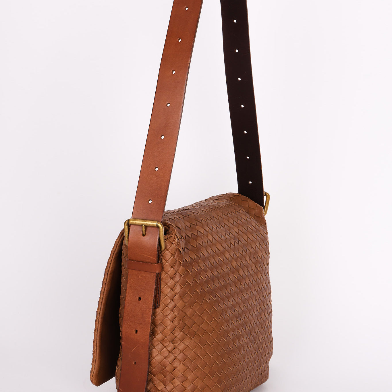Bottega Veneta Intrecciato Messenger Bag