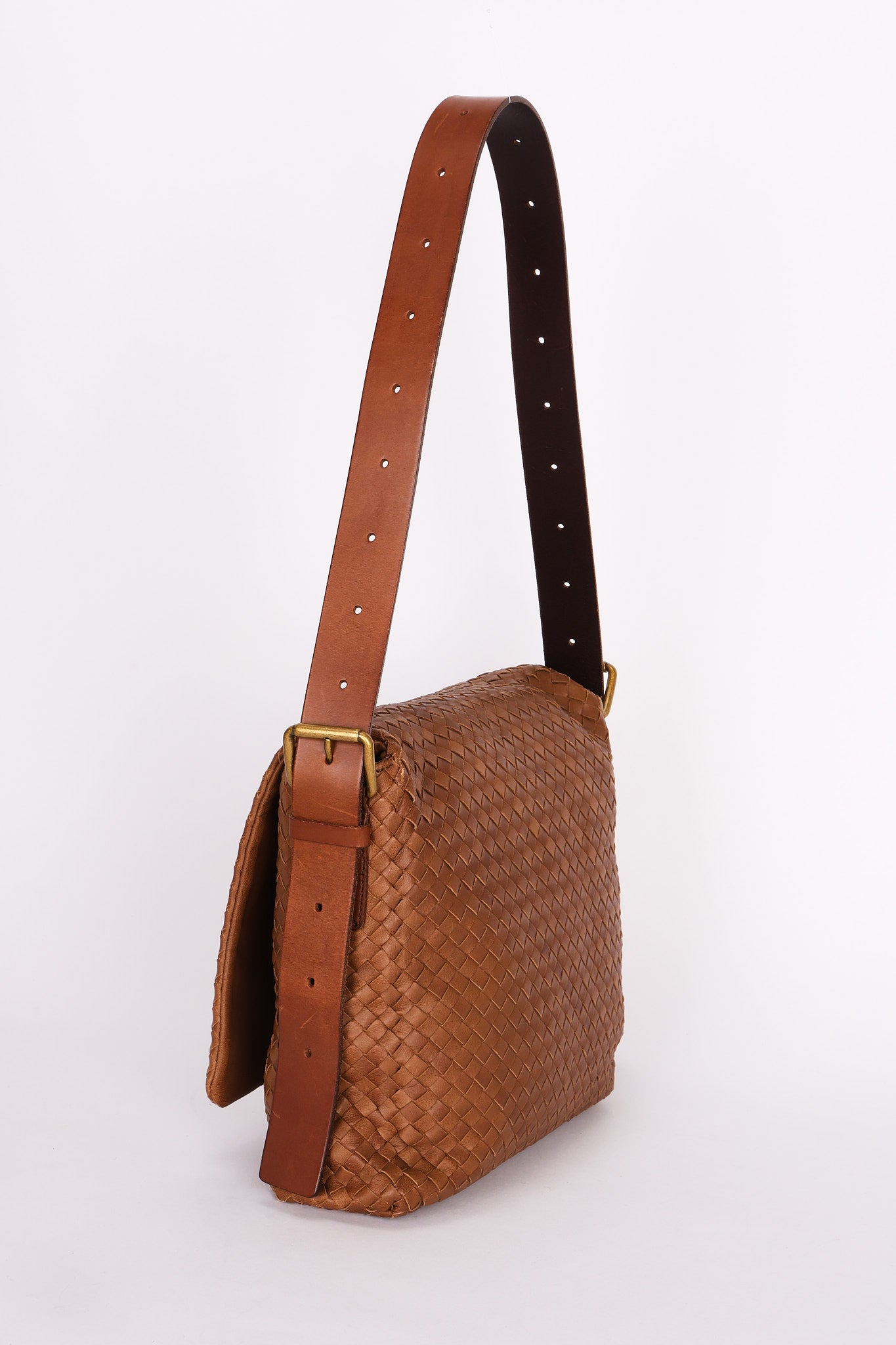 Bottega Veneta Intrecciato Messenger Bag
