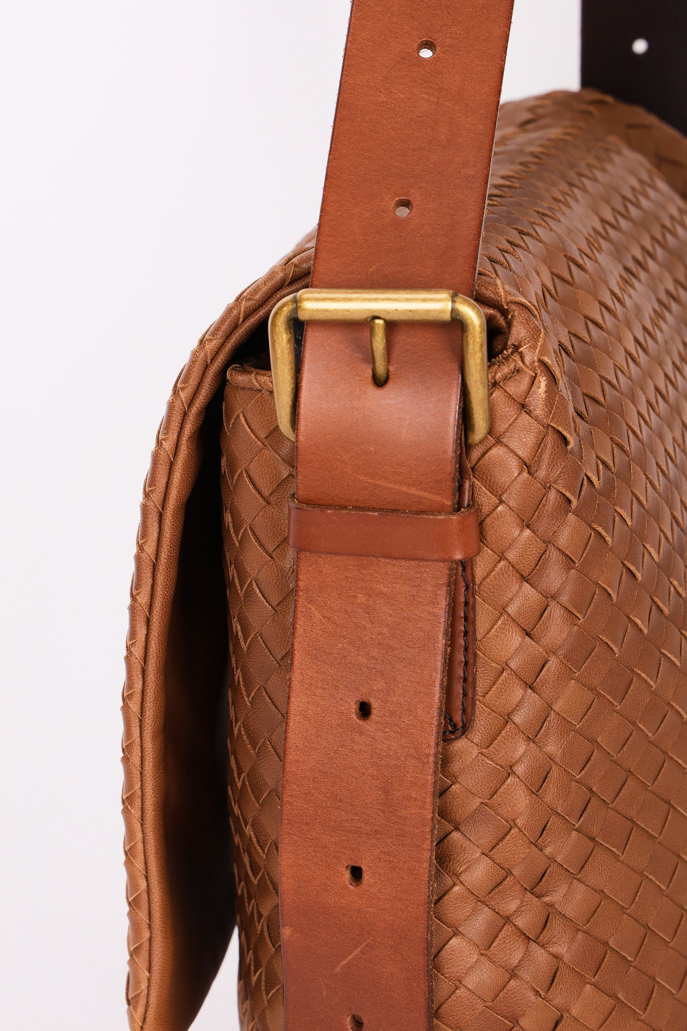 Bottega Veneta Intrecciato Messenger Bag
