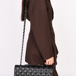 Chanel Jumbo Classic Single Flap Black Caviar SHW