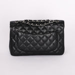 Chanel Jumbo Classic Single Flap Black Caviar SHW