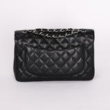 Chanel Jumbo Classic Single Flap Black Caviar SHW