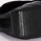 Chanel Jumbo Classic Single Flap Black Caviar SHW