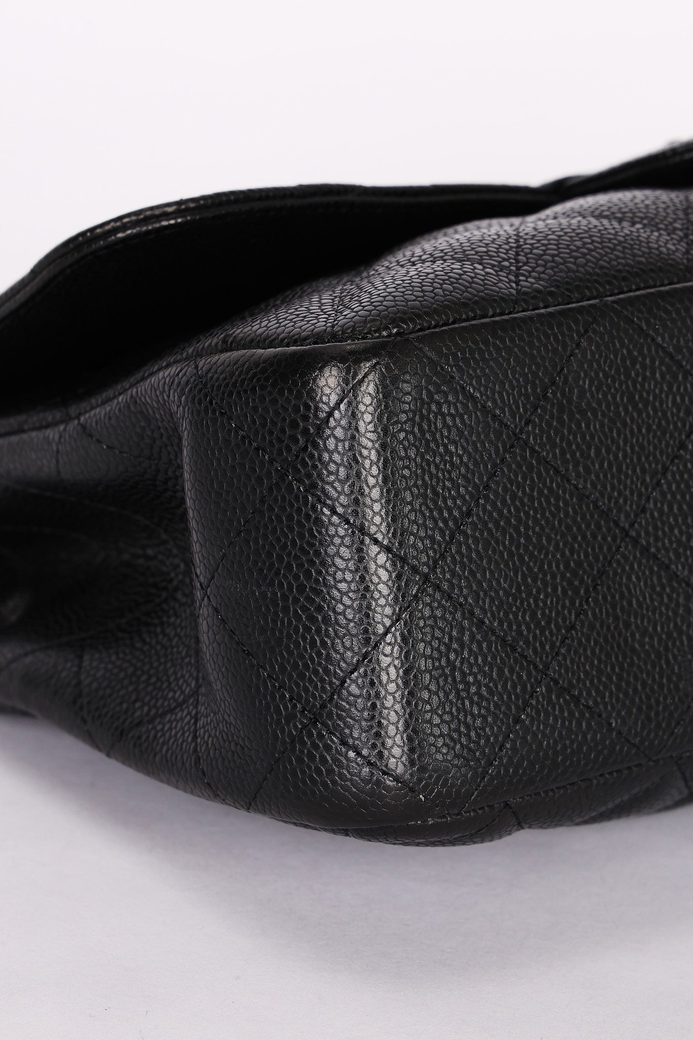 Chanel Jumbo Classic Single Flap Black Caviar SHW