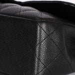 Chanel Jumbo Classic Single Flap Black Caviar SHW