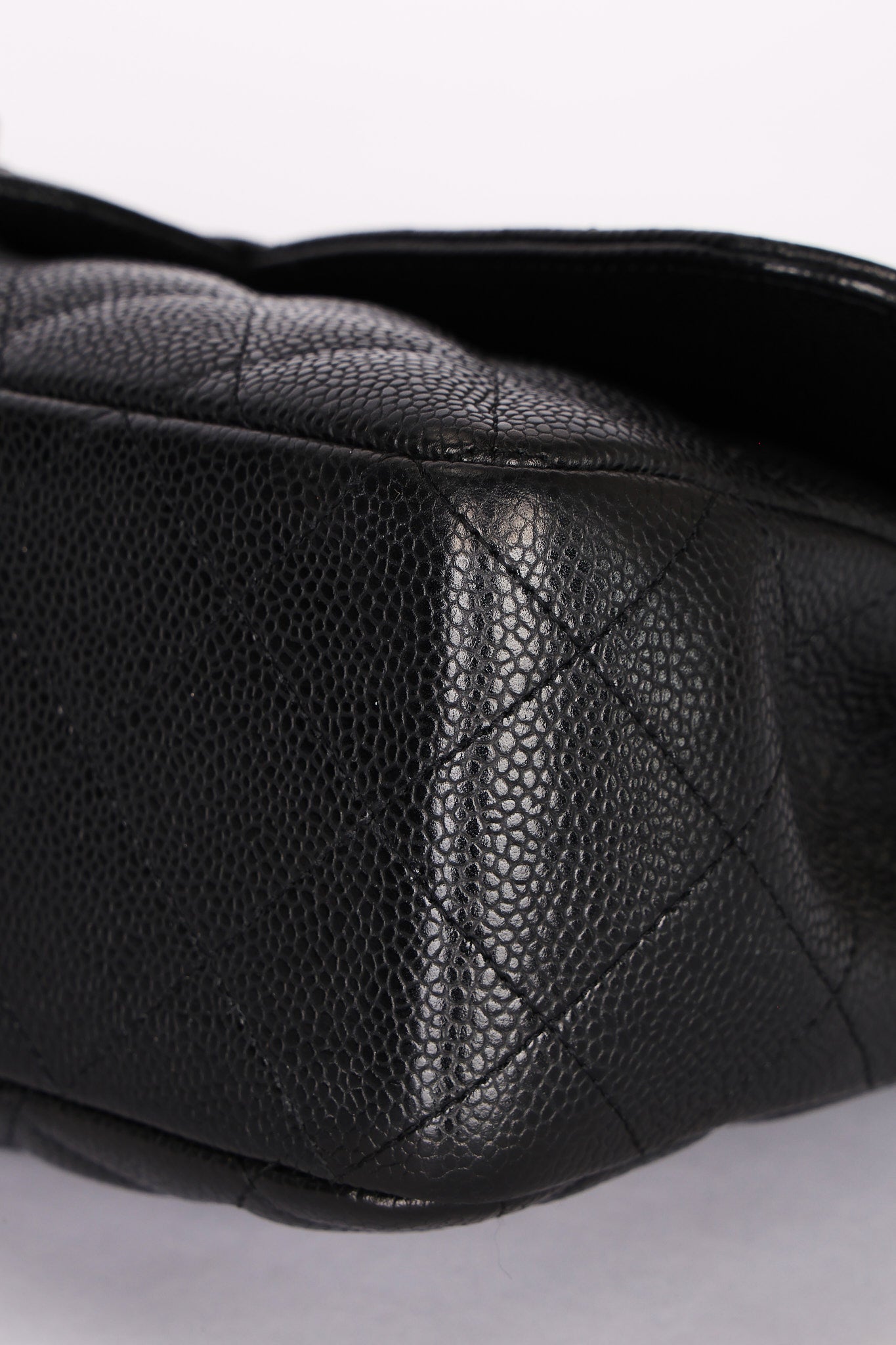 Chanel Jumbo Classic Single Flap Black Caviar SHW