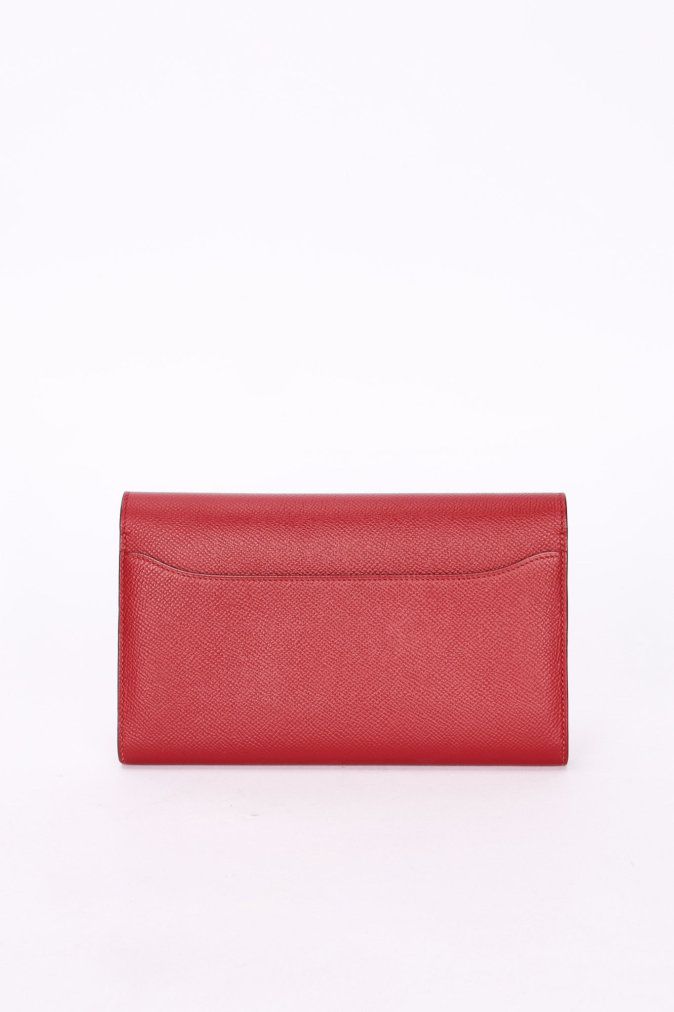 Hermès Constance Long Wallet (color) Clemence GHW