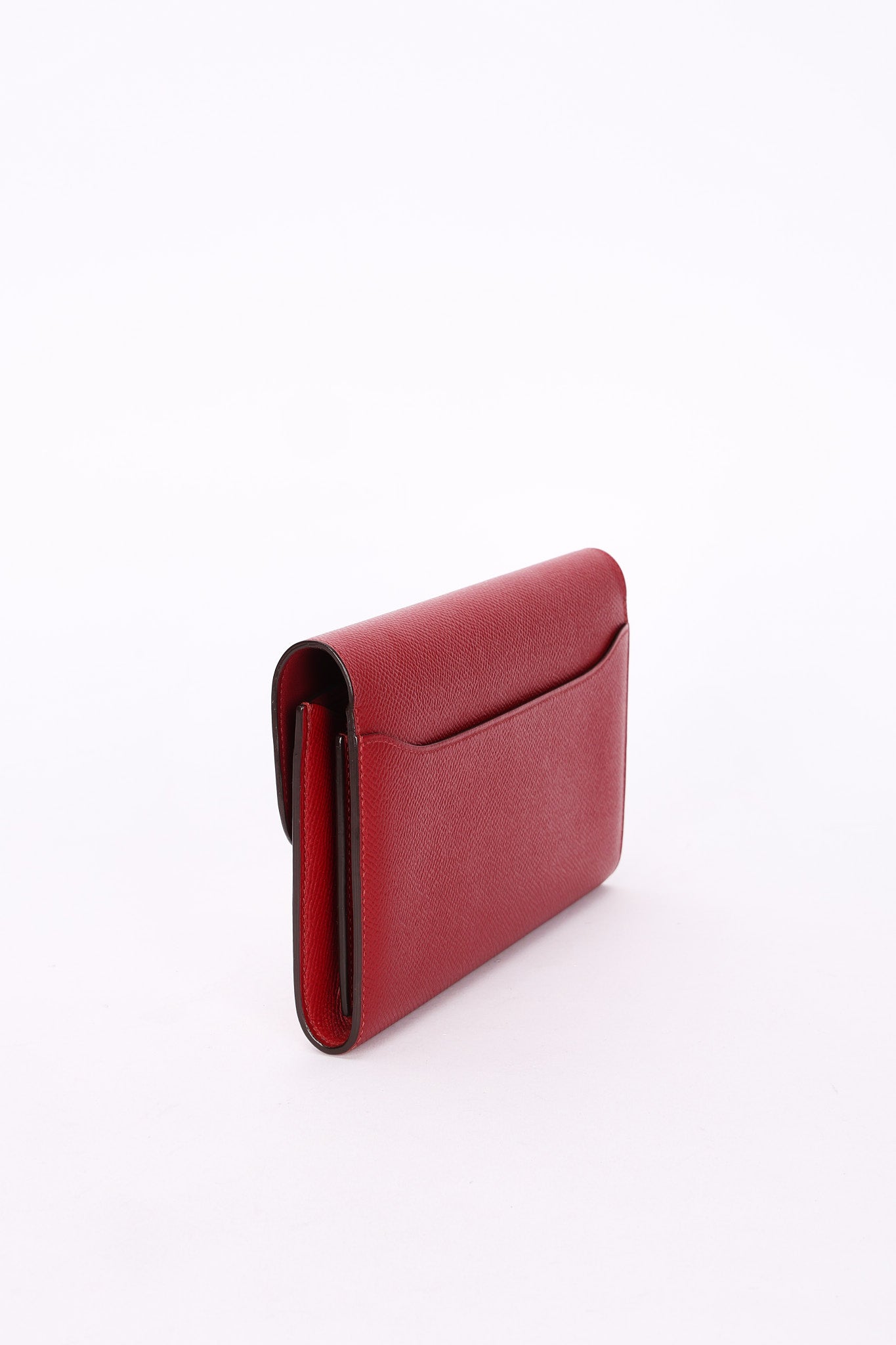 Hermès Constance Long Wallet (color) Clemence GHW