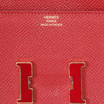 Hermès Constance Long Wallet (color) Clemence GHW