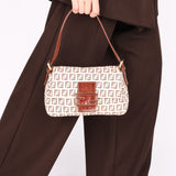 Fendi Zucchino Baguette GHW