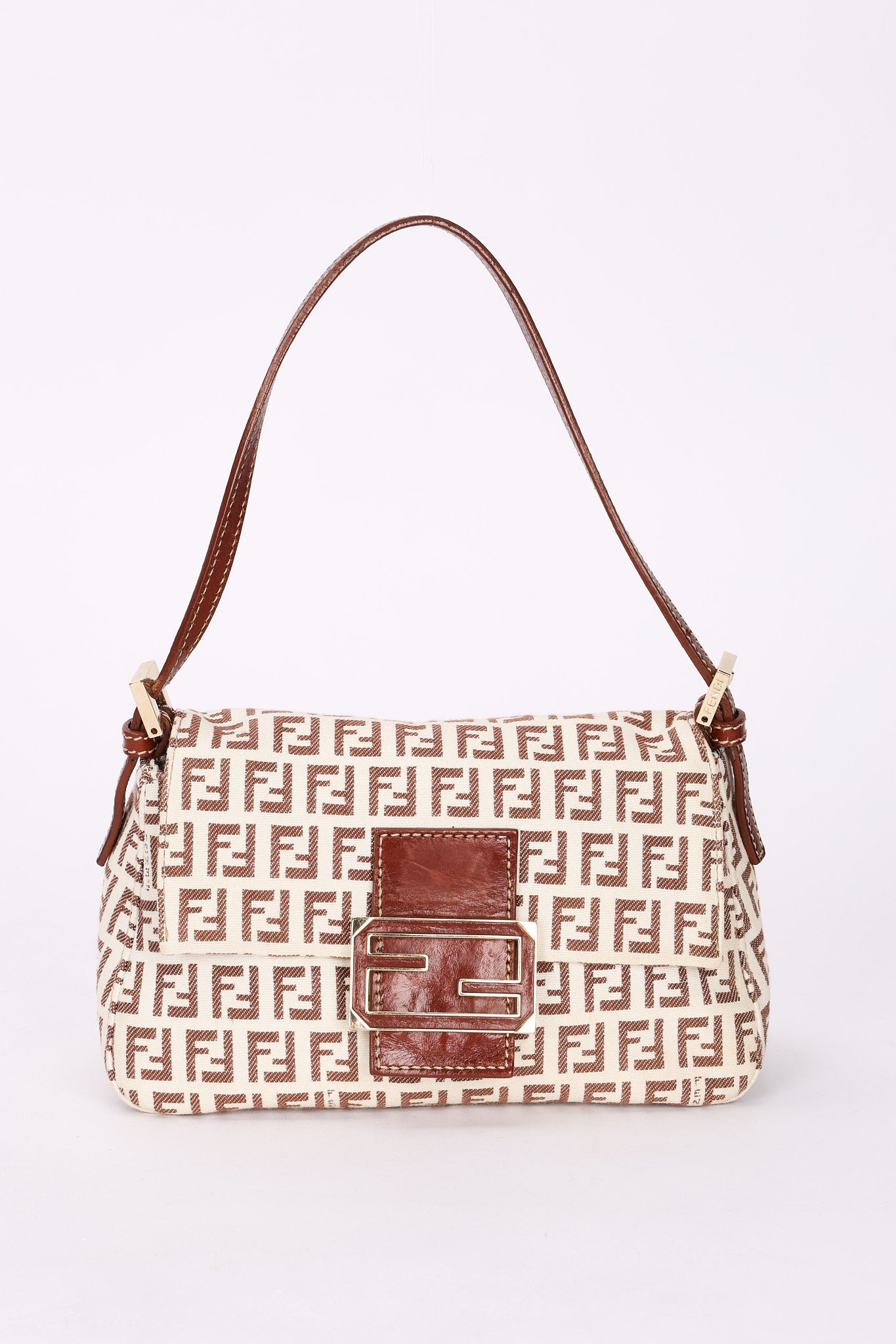 Fendi Zucchino Baguette GHW