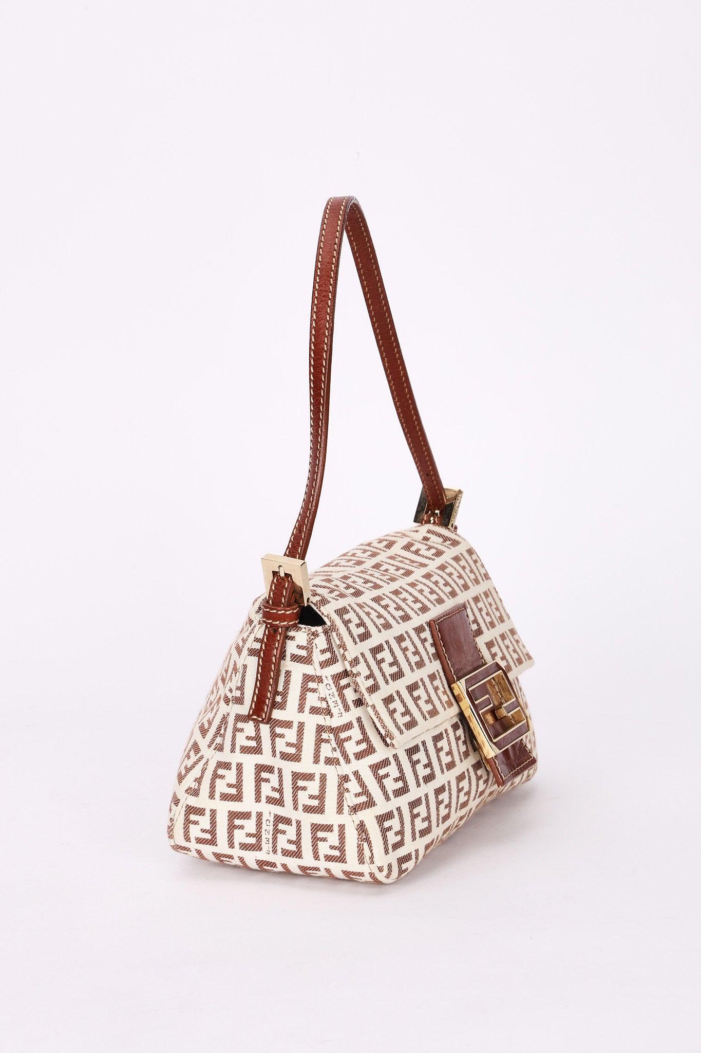 Fendi Zucchino Baguette GHW