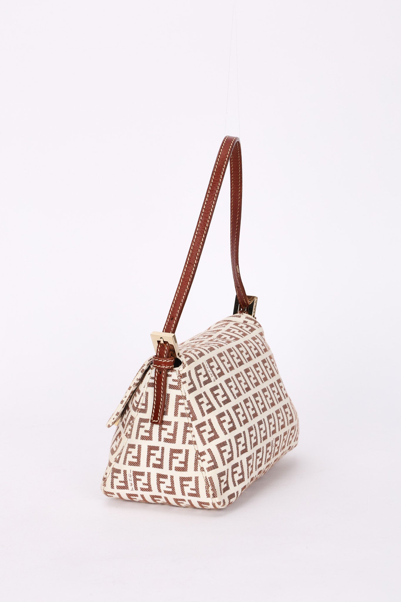 Fendi Zucchino Baguette GHW