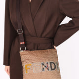 Fendi Zucchino Patchwork Crossbody Bag