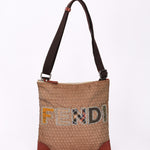 Fendi Zucchino Patchwork Crossbody Bag
