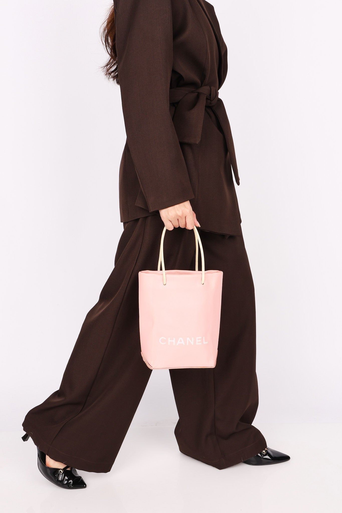 Chanel Essential Tote Pink Calfskin