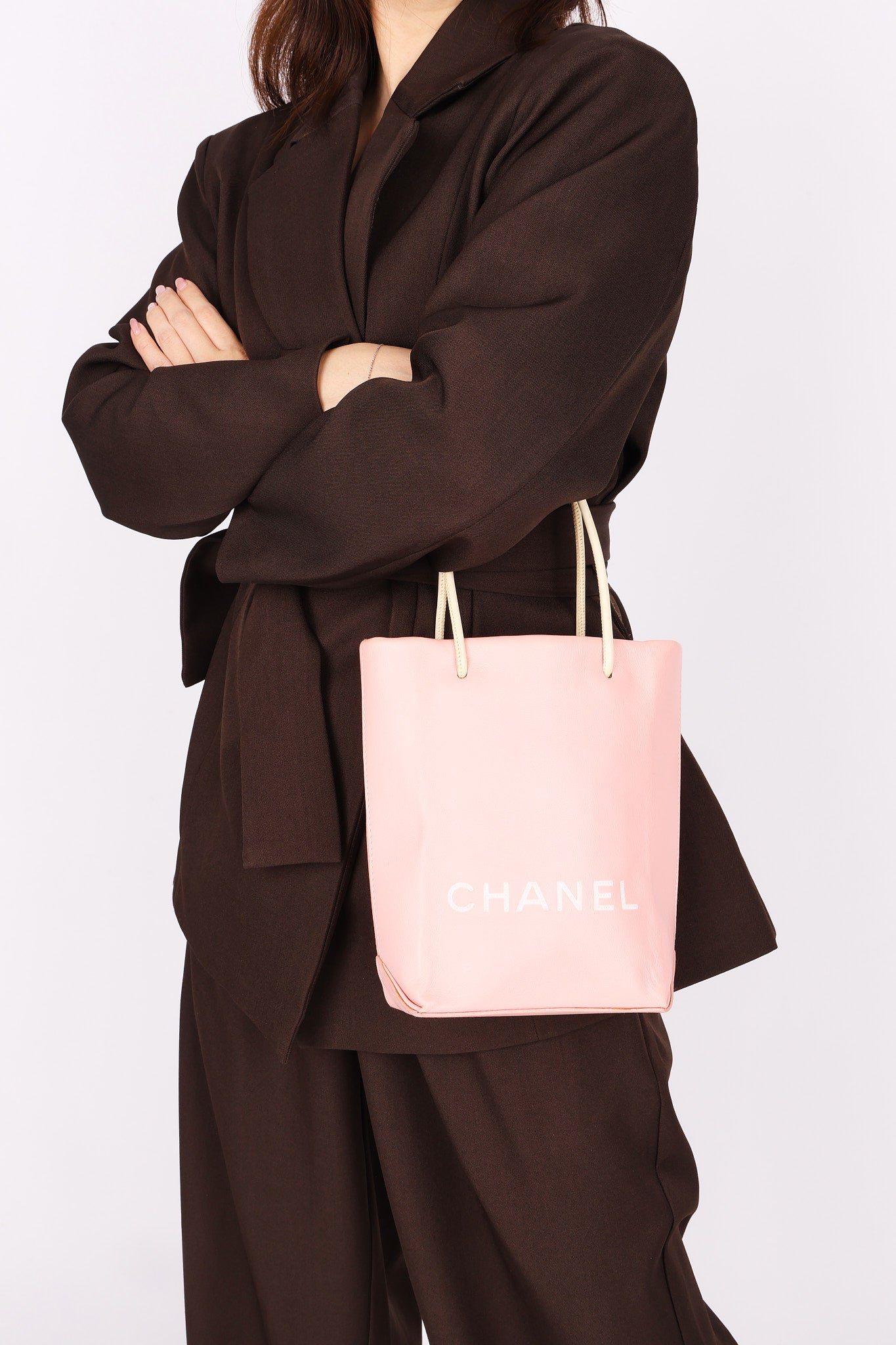 Chanel Essential Tote Pink Calfskin