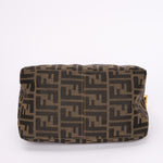 Fendi Zucca Double Flap Baguette GHW