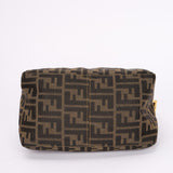 Fendi Zucca Double Flap Baguette GHW