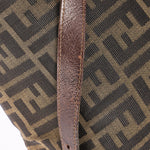 Fendi Zucca Double Flap Baguette GHW