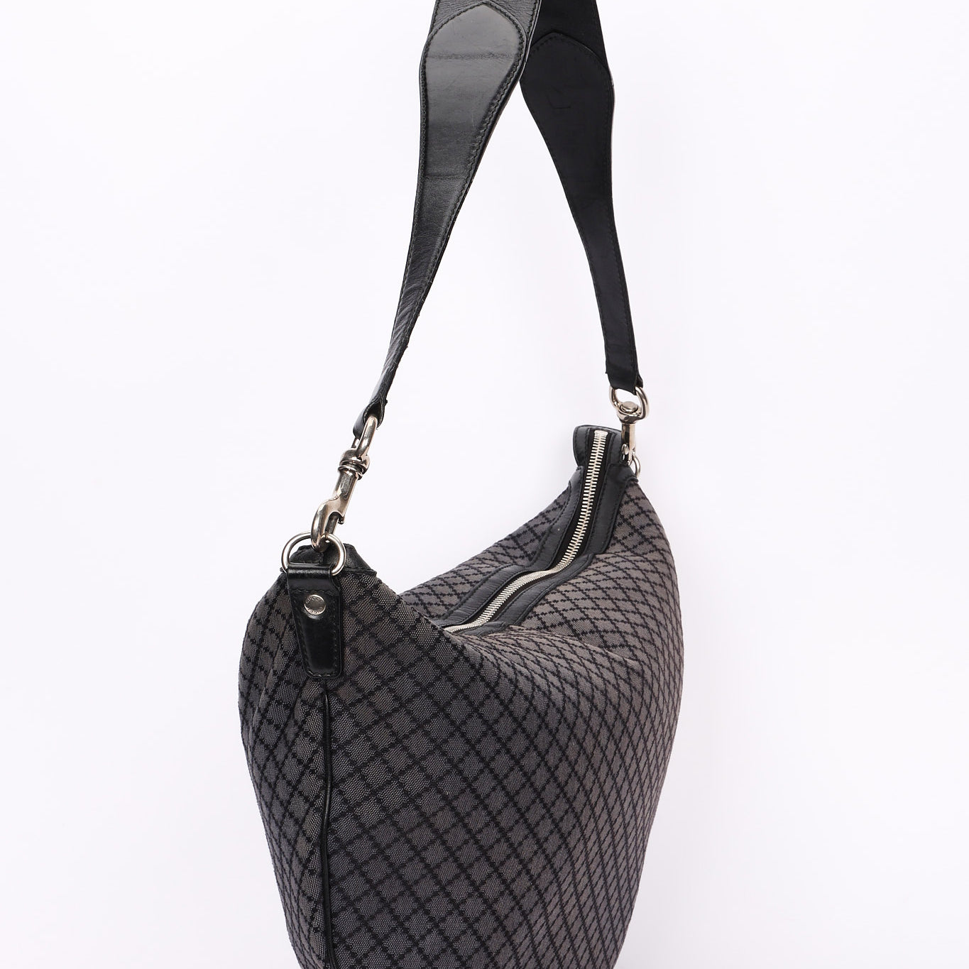 Gucci Diamante Half Moon Shoulder Bag