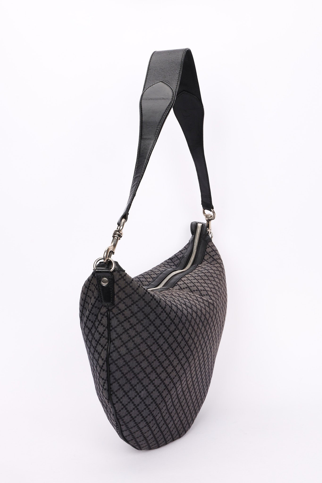 Gucci Diamante Half Moon Shoulder Bag